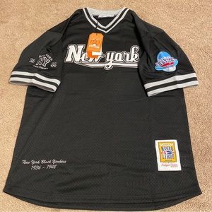 XL New York Black Yankees (Black) Pullover Batting Practice Jersey